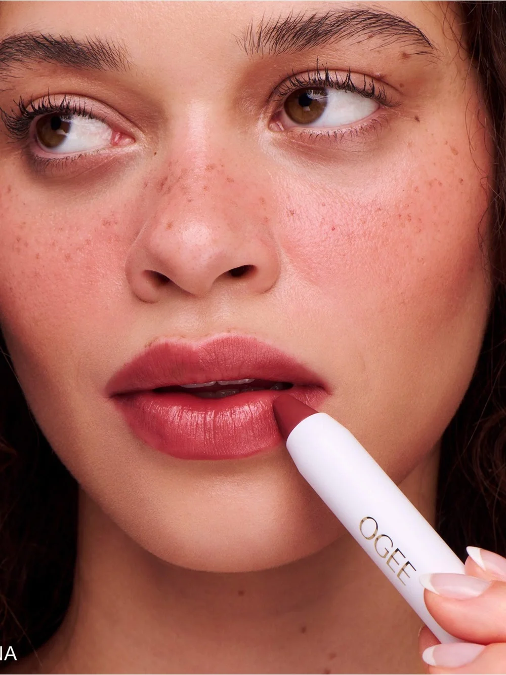 OGEE Sculpted Lip Oil Tinted - nolana - terracotta brown (0.11oz)